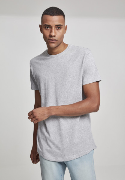 Urban Classics T-Shirt Shaped Long Tee Grey