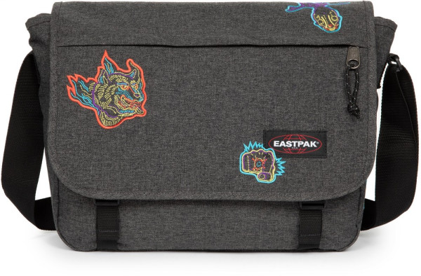 Eastpak Schultertasche Shoulderbag Delegate + Neon Patches