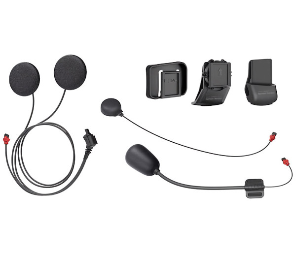 Sena Helmklemmkit für 50C mit Sound by Harman Kardon Schwarz