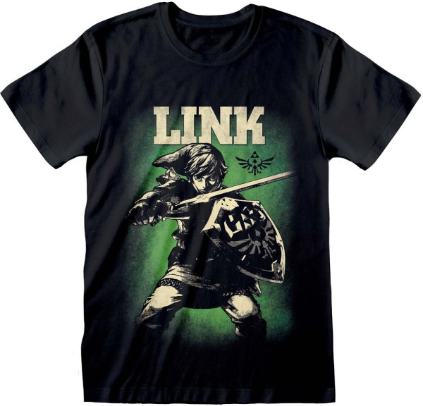 The Legend of Zelda Hero Of Hyrule T-Shirt Black