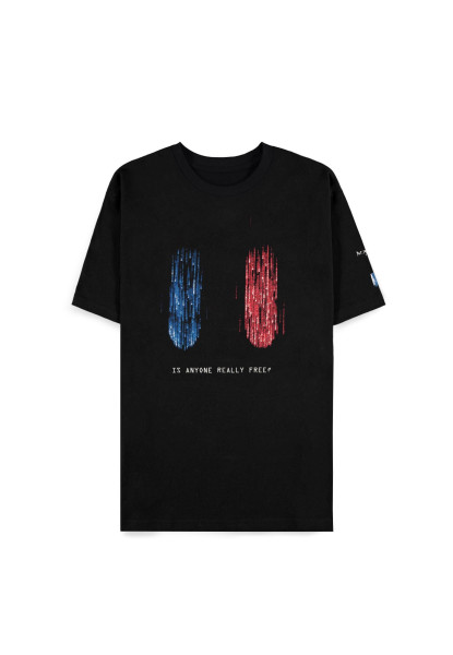 Warner - The Matrix Men's Oversized Short Sleeved T-Shirt Black