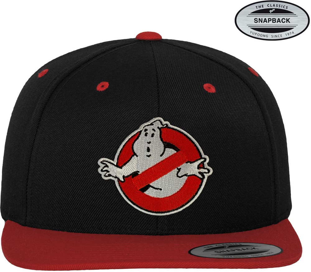 Ghostbusters Premium Snapback Cap Schwarz-Rot - Herren / Unisex