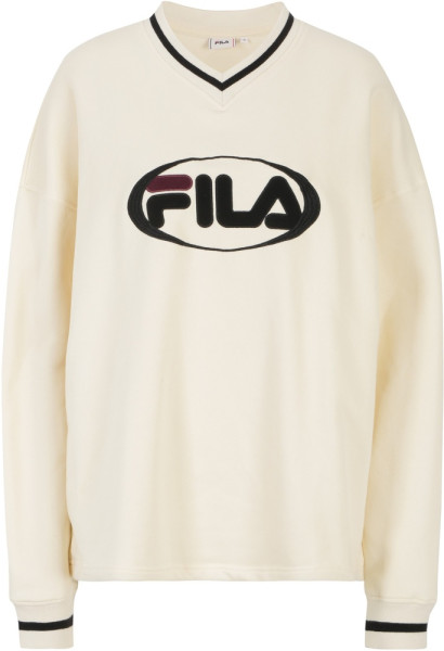 Fila Damen Sweatshirt Langerma Oversized V-Neck Sweat Shirt FAW0894