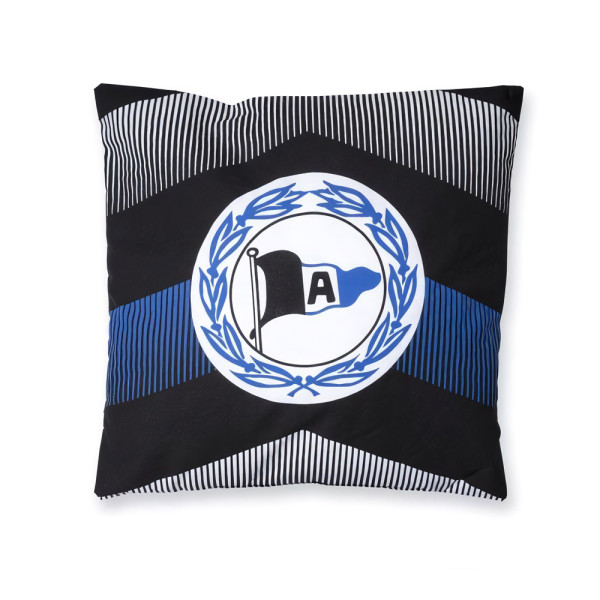 Arminia Bielefeld Kissen Sparren Fussball Schwarz/Blau