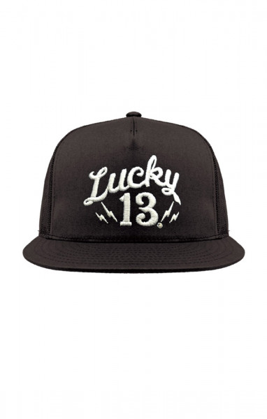 Lucky 13 Cap The Shocker Snapback Black