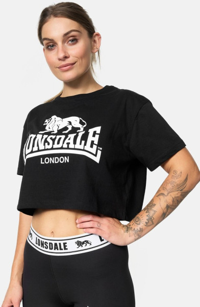 Lonsdale Damen T-Shirt Gutch Common T-Shirt Cropped