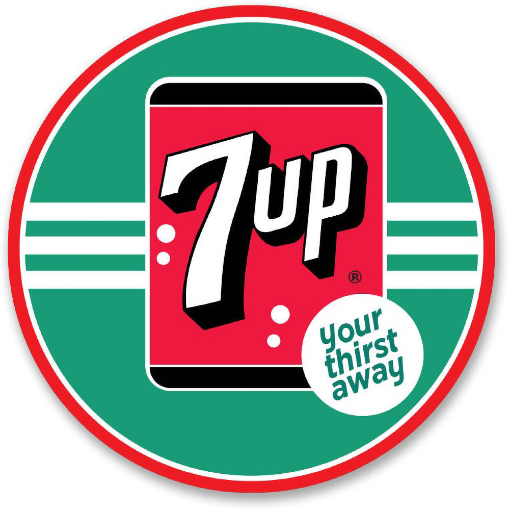 7Up Your Thirst Away Sticker IMG-8-7UP802-JS1639-- - Herren / Unisex