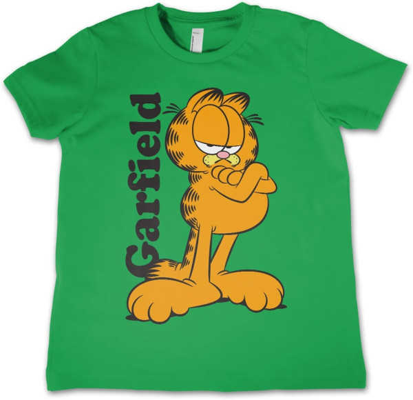 Garfield Kids T-Shirt Kinder Green