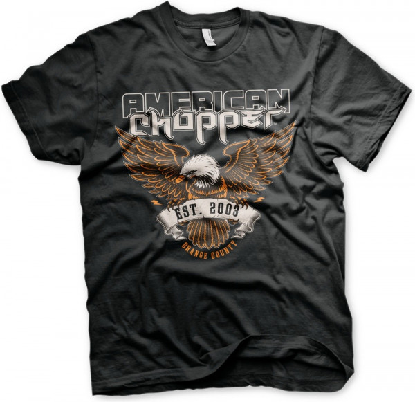 American Chopper Orange County T-Shirt Black