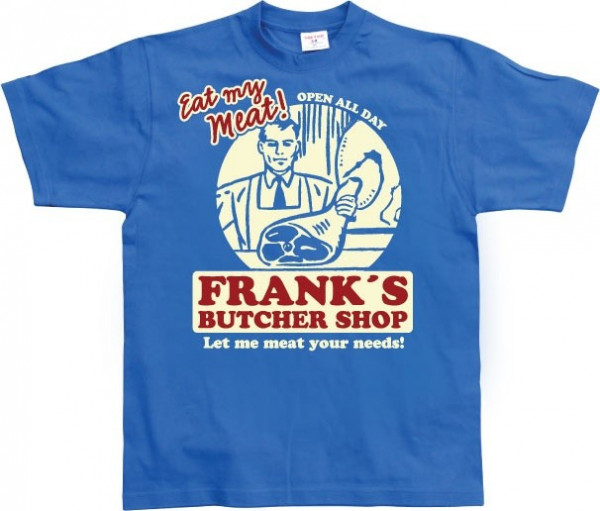 Hybris Franks Butcher Shop Blue