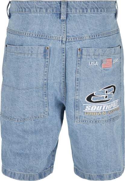Southpole Denim Shorts Mid Blue