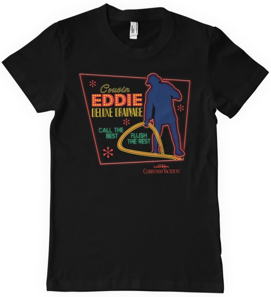 Bored of Directors Cousin Eddie Deluxe Drainage T-Shirt Black