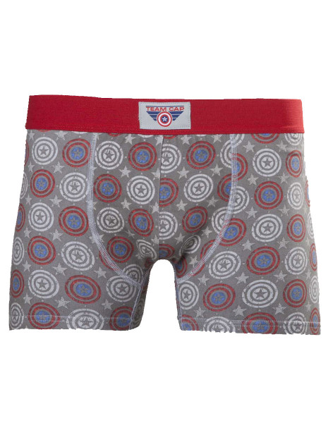 Captain America: Civil War Mov Underwear Team Cap Boxershort Multicolor