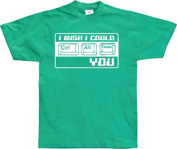 Hybris I Wish I Could CTR-ALT-DEL You! Green