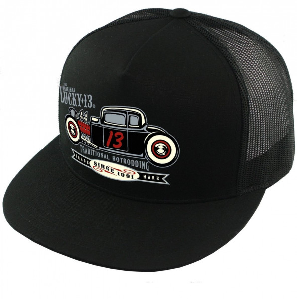 Lucky 13 Cap The Coupe 13 Black