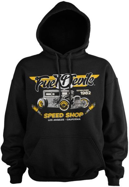 Fuel Devils LA Speed Shop Hoodie Black