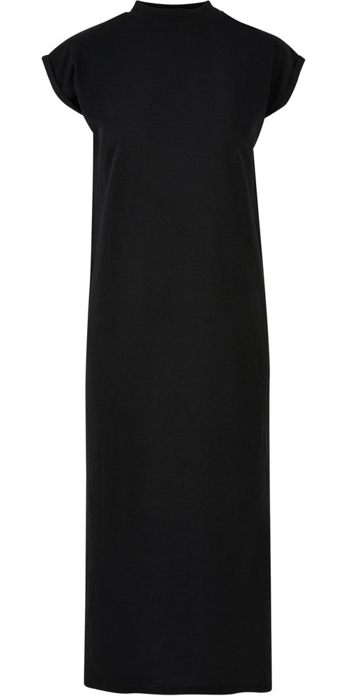 Urban Classics Damen Ladies Long Extended Shoulder Dress - Damen