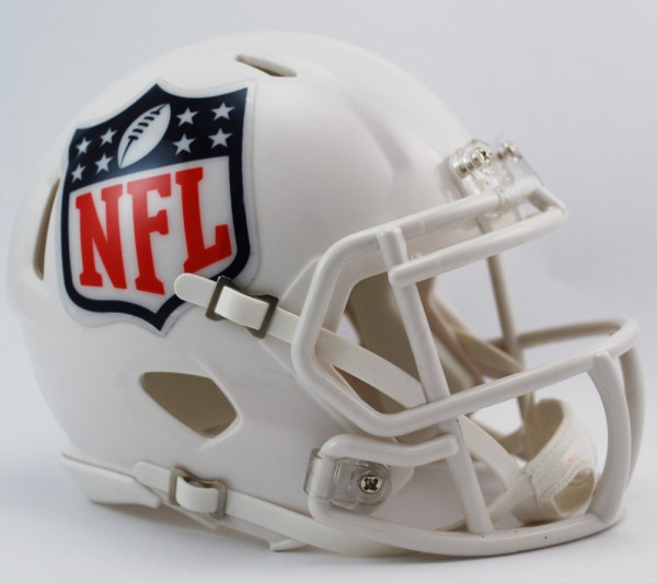 NFL Shield Logo Mini Helm SPEED American Football NFL Weiß