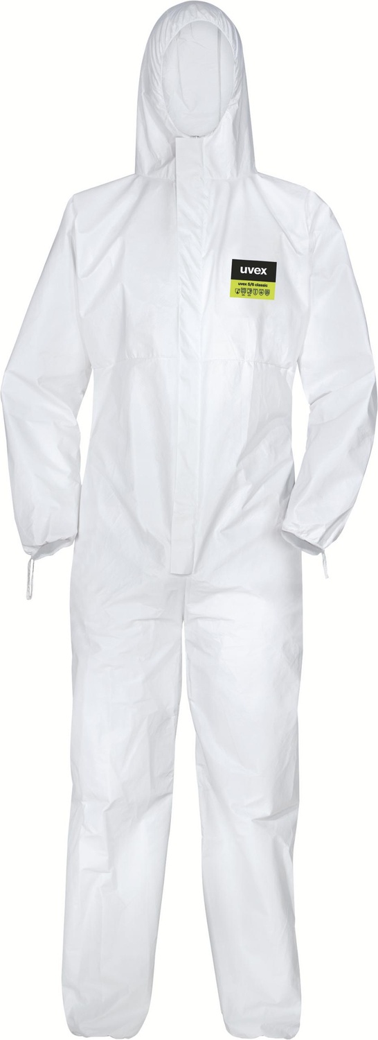 Uvex Overall Disposable Coveralls Weiß (98449) - Herren / Unisex