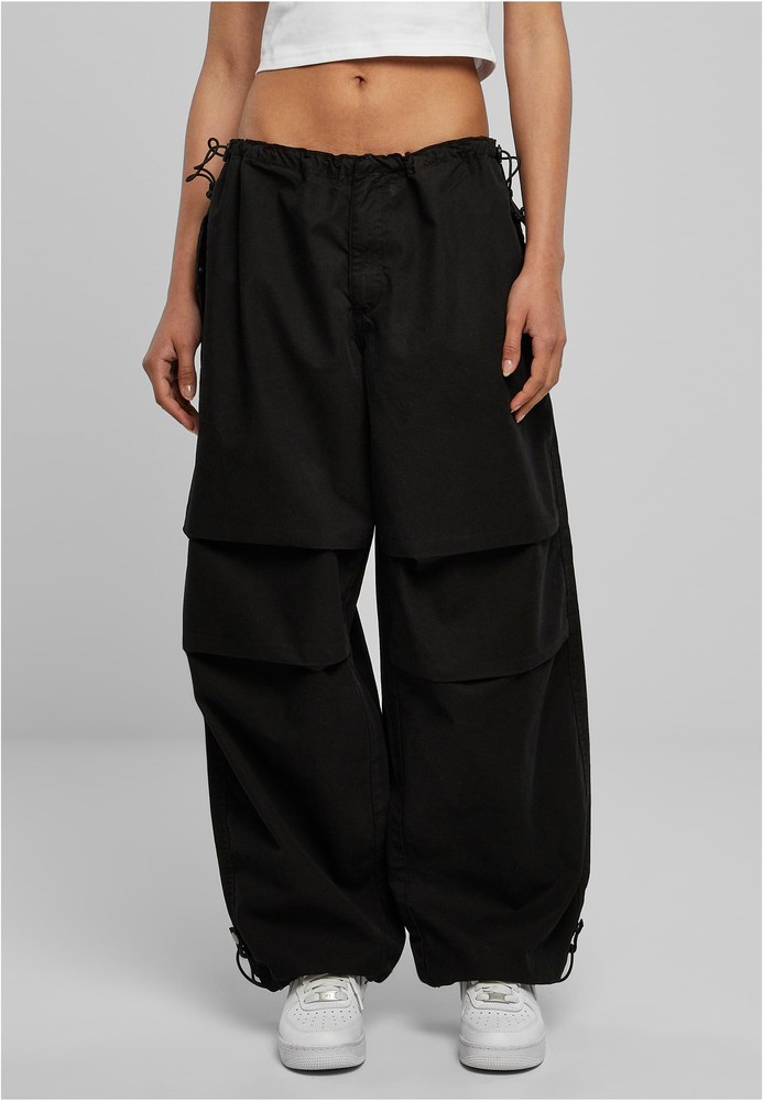 Urban Classics Damen Hose Ladies Cotton Parachute Pants - Damen