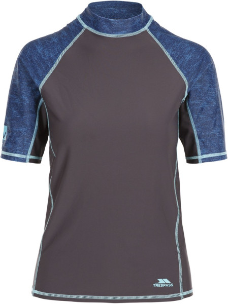 Trespass Damen Female Shirt Calista - Female Rash Guard Top Dark Grey