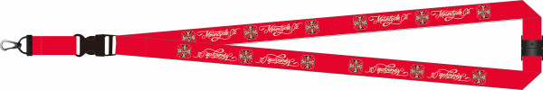 WCC West Coast Choppers Motorcycle Co. Lanyard Red