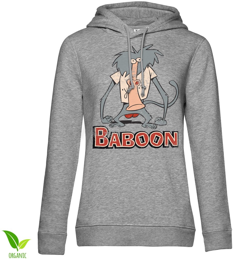 I Am Weasel - Baboon Girls Damen Hoodie Heathergrey - Damen