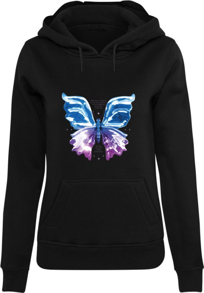 Mister Tee Damen Chromed Butterfly Hoody MST055
