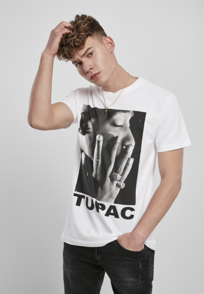 Mister Tee T-Shirt Tupac Profile Tee White