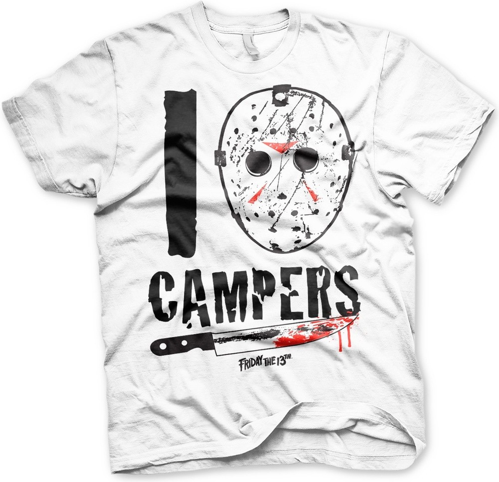 Friday the 13th I Jason Campers T-Shirt Weiß - Herren / Unisex
