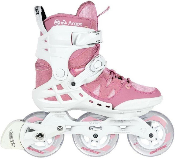 Powerslide Damen Inliner Damen Rollschuhe Phuzion Argon Rose 100 Trinity 174147