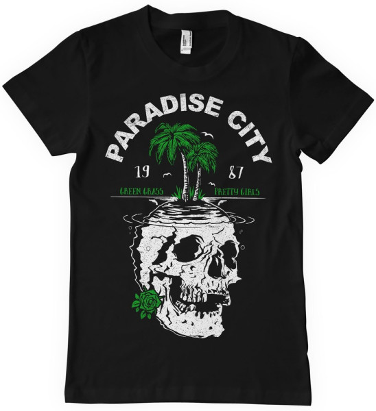Paradise City T-Shirt Black