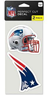 New England Patriots 2er-Set Aufkleber American Football