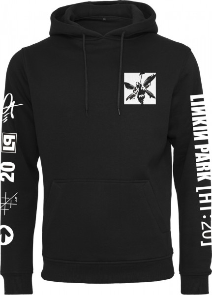 Merchcode Hoodie Linkin Park Anniversary Logo Hoody Black