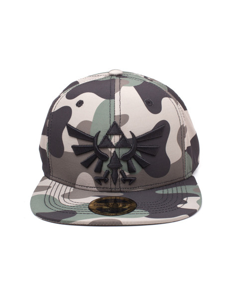 The Legend of Zelda Cap Screen Print Camouflage 3D Embroidery Snapback Multicolor