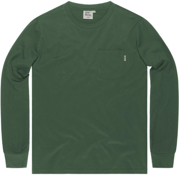 Vintage Industries Longsleeve Grant Pocket T-Shirt Long Sleeve Drab