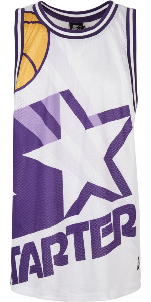 Starter Black Label Airball Mesh Tank Top White