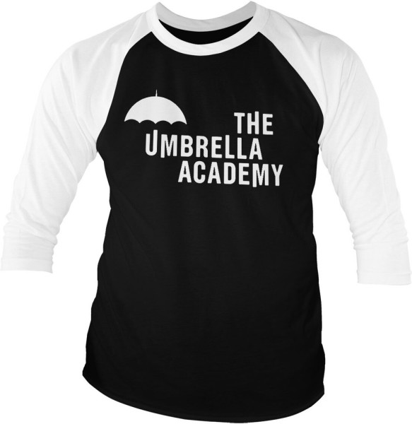 Umbrella Academy Baseball 3/4 Sleeve Tee Longsleeve White-Black