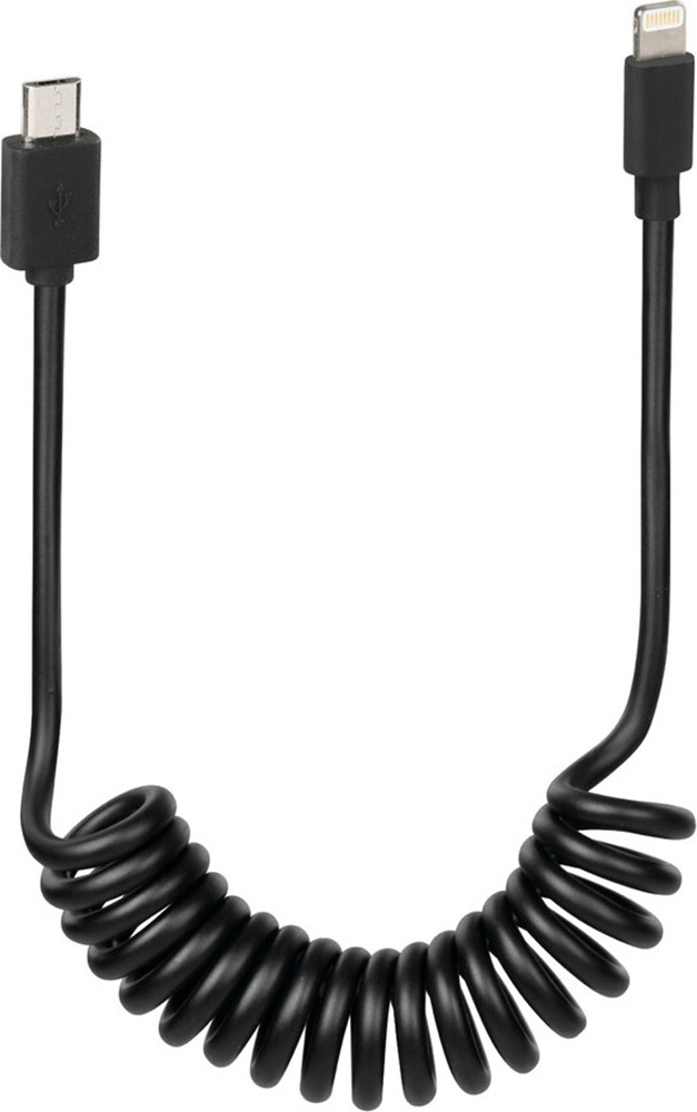 Optiline Micro USB Apple 8 Pin Cable E-Bike Schwarz - Herren / Unisex