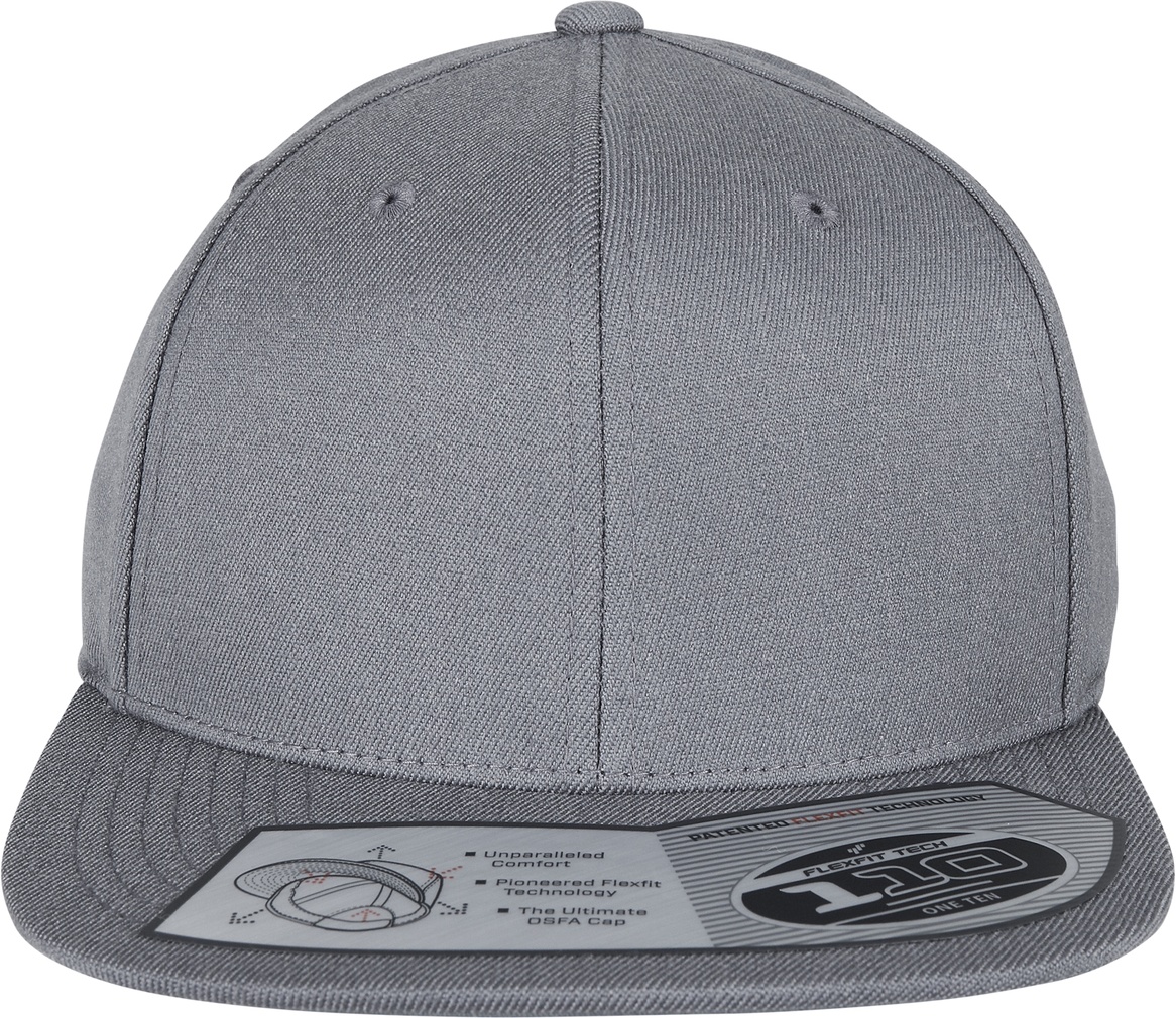 Flexfit Cap 110 Fitted Snapback Grau - Herren / Unisex