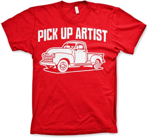 Hybris Pick Up Artist T-Shirt Red