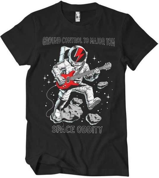 Space Oddity T-Shirt Black