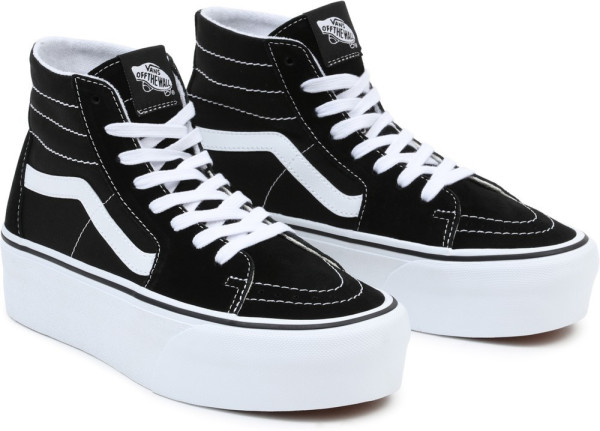 Vans Unisex Lifestyle Classic FTW Sneaker Ua Sk8-Hi Tapered Stackform Black/True White