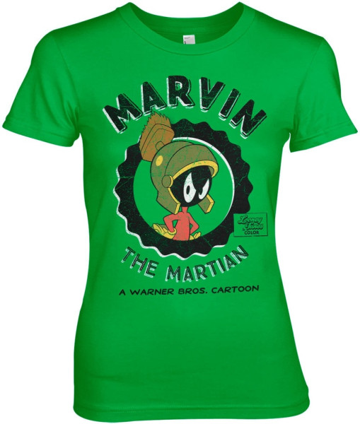 Looney Tunes T-Shirt Marvin The Martian Girly Tee WB-5-LT014-H90-17