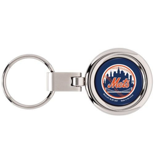 New York Mets Schlüsselanhänger, gewölbt Baseball