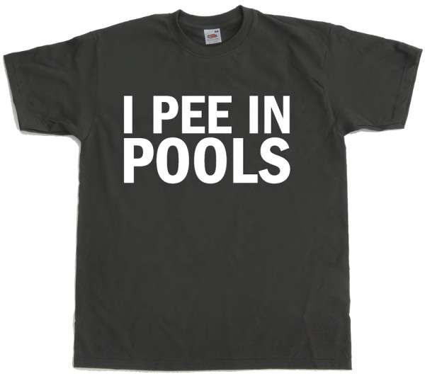 Tokigt I Pee In Pools T-Shirt SH-1-10904-H24-13