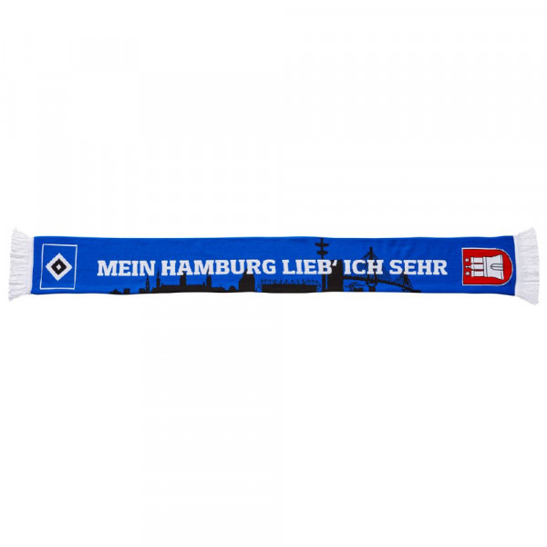 Hamburger SV HSV Schal Mein Hamburg lieb ich sehr Fussball