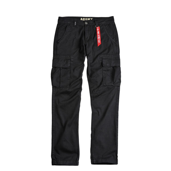 Alpha Industries Agent Pant Shorts / Hose Black