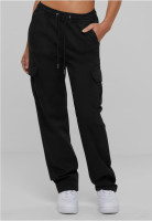 Urban Classics Damen Ladies High Waist Twill Cargo Pants TB6158