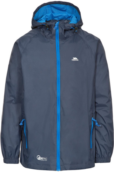 Trespass Regenjacke Qikpac Jacket - Unisex Packaway Jacket Tp75 Navy